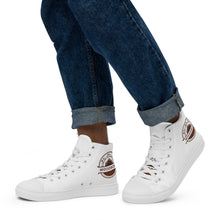 Load image into Gallery viewer, Men’s high top canvas shoes