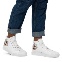 Load image into Gallery viewer, Men’s high top canvas shoes