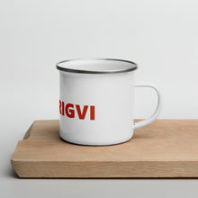 Load image into Gallery viewer, Enamel Mug Trigvi
